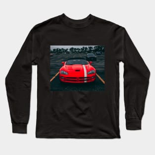 Red Car Long Sleeve T-Shirt